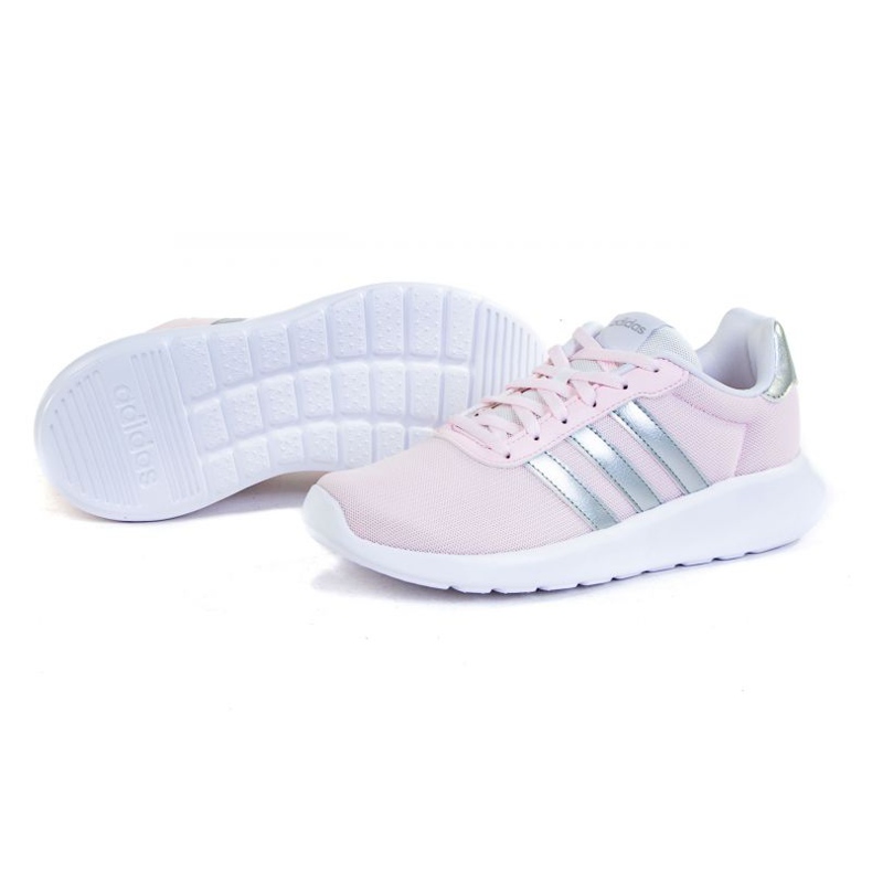 Zapatillas Adidas Lite Racer 3.0 M GW0374 blanco rosa 1