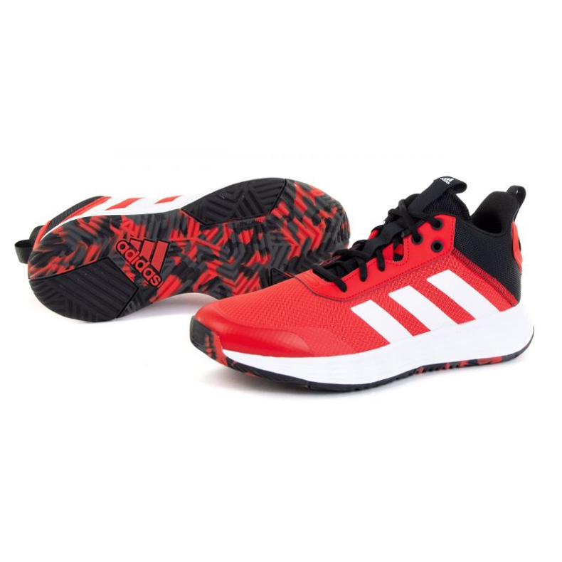 Zapatillas Adidas Ownthegame 2.0 GW5487 rojo 1