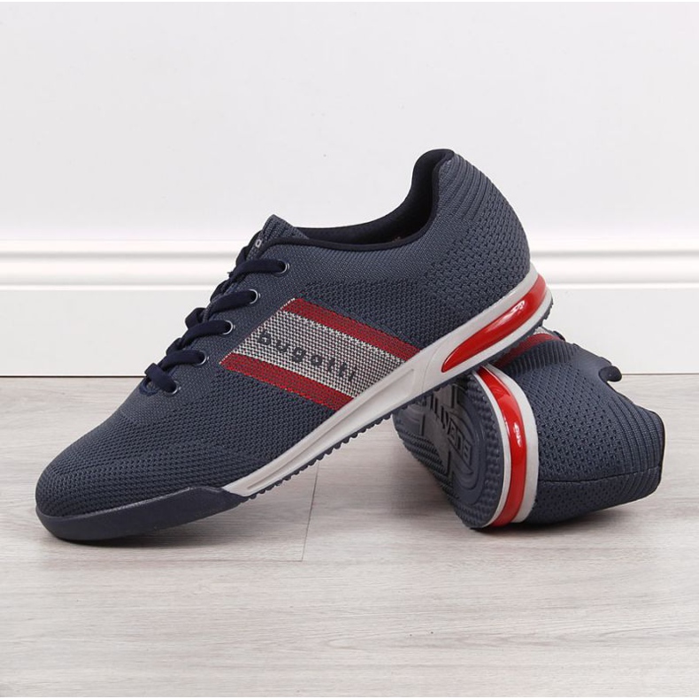 Zapatillas deportivas Bugatti M INT1695 azul marino 2