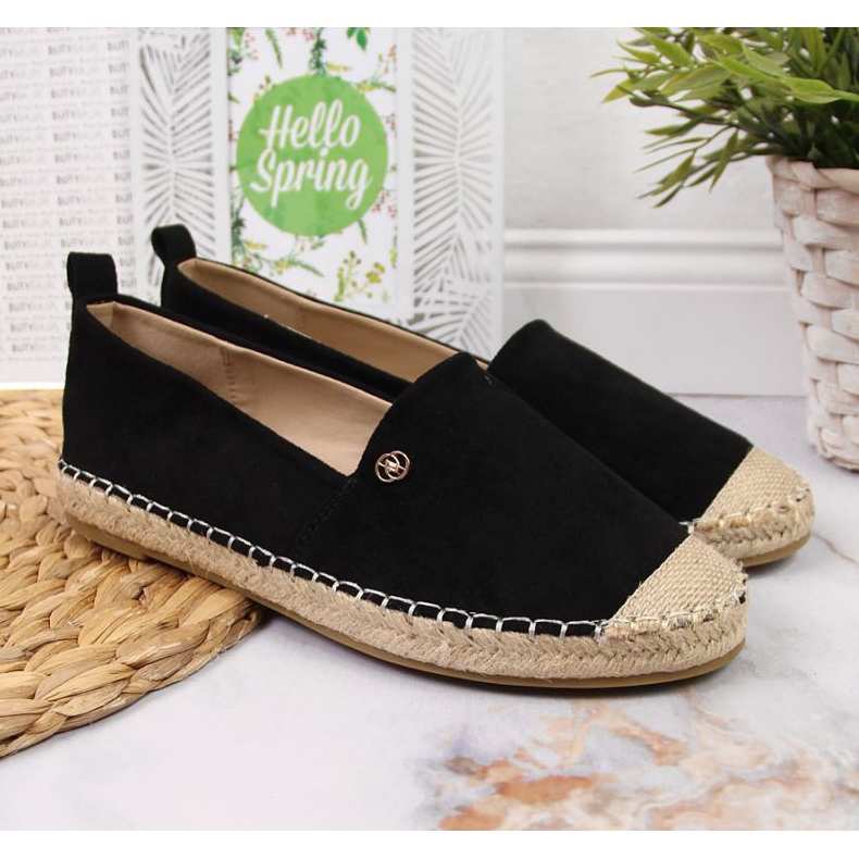 Alpargatas slip on eVento W EVE345A negro 2