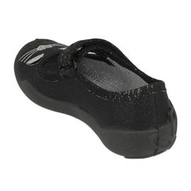 Zapatos befado niño 114X450 negro plata 3
