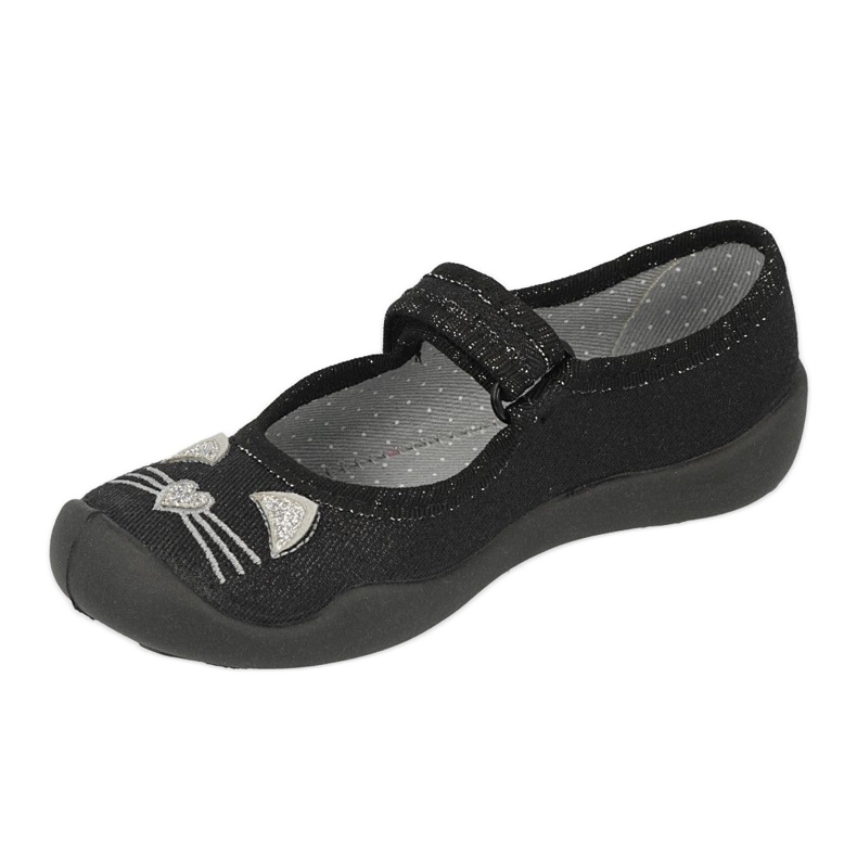 Zapatos befado niño 114X450 negro plata 2