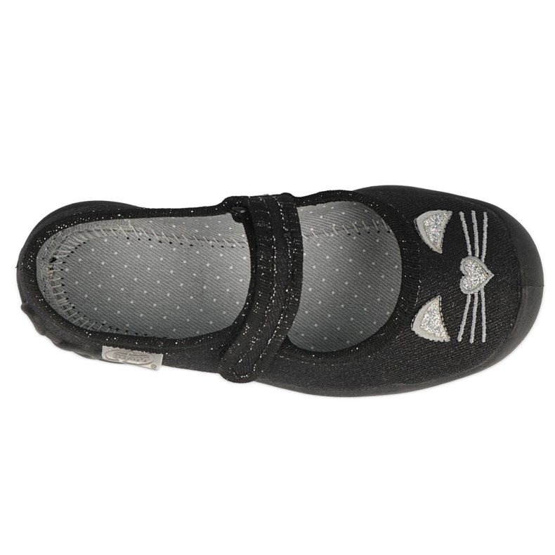 Zapatos befado niño 114X450 negro plata 1