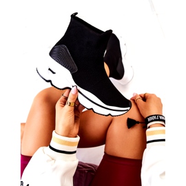 PS1 Zapatos deportivos de calcetín alto Bailee negros 1 PS1 Zapatos deportivos de calcetín alto Bailee negros 1