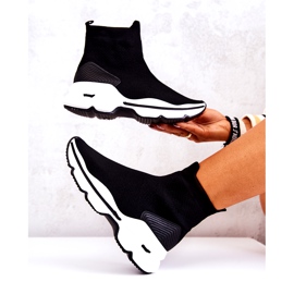 PS1 Zapatos deportivos de calcetín alto Bailee negros 5 PS1 Zapatos deportivos de calcetín alto Bailee negros 5