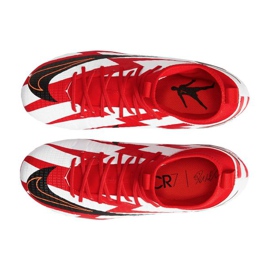 Zapatillas de fútbol Nike Superfly 8 Academy CR7 Mg Jr DB2672-600 naranjas y rojos 3