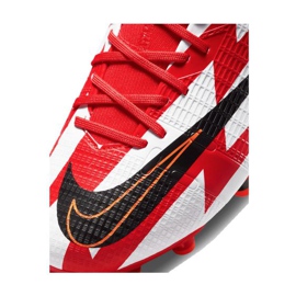 Zapatillas de fútbol Nike Superfly 8 Academy CR7 Mg Jr DB2672-600 naranjas y tintos 5