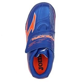 Joma Super Copa Jr 2209 Tf Jr SCJS2204TFV azul naranja azul 2