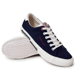 Zapatillas clásicas de moda Cross Jeans JJ1R4028C Azul marino 9