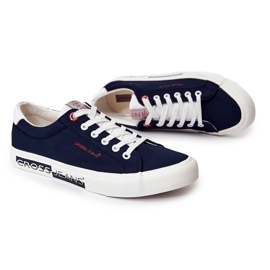 Zapatillas clásicas de moda Cross Jeans JJ1R4028C Azul marino 7