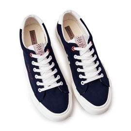 Zapatillas clásicas de moda Cross Jeans JJ1R4028C Azul marino 8