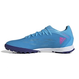 Botas de fútbol Adidas X Speedflow.3 Tf M GW7508 azul azul 1