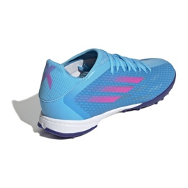 Botas de fútbol Adidas X Speedflow.3 Tf M GW7508 azul azul 5