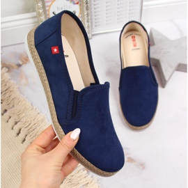 Alpargatas slip on Big Star W JJ276003 azul marino 1