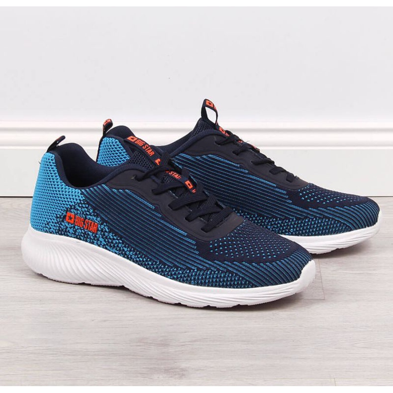 Deportivas Big Star M JJ174284 azul marino 1