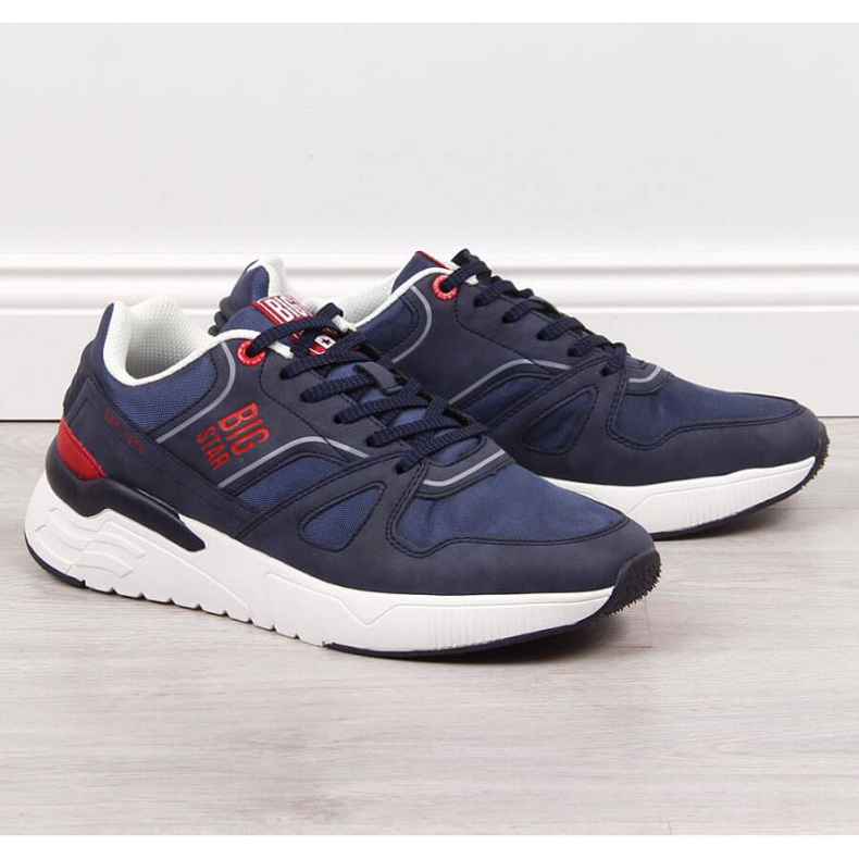 Deportivas casual Big Star M JJ174277 azul marino 1