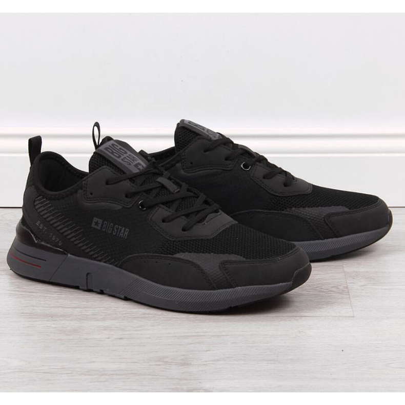 Deportivas casual negras Big Star M JJ174292 negro 1