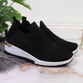 Zapatillas calcetines slip on McKeylor W JAN95B negro 5