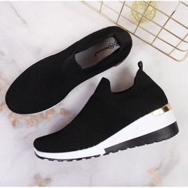 Zapatillas calcetines slip on McKeylor W JAN95B negro 6