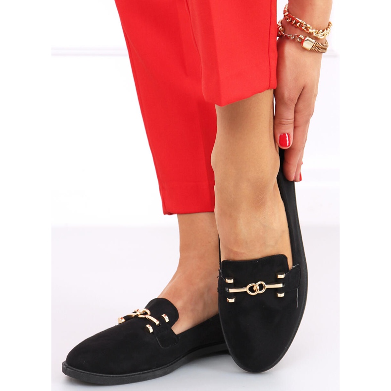 Mocasines mujer Giro Negro 1