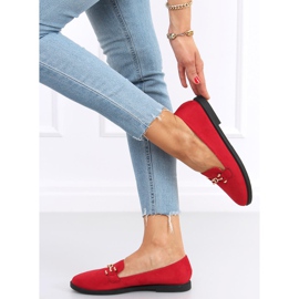 Mocasines mujer Giro Rojo 1