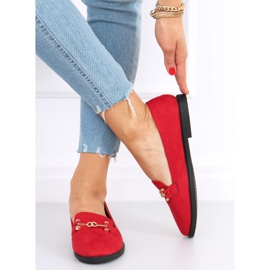 Mocasines mujer Giro Rojo 3