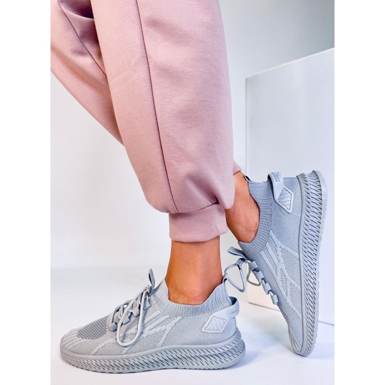 Calcetines deportivos Zewa Gris 2