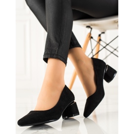 Seastar Zapatos de gamuza negro 4