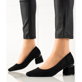 Seastar Zapatos de gamuza negro 3