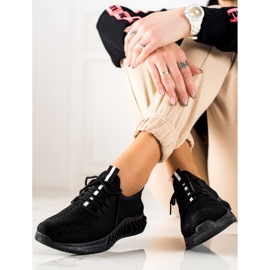 TRENDI Zapatos deportivos negros claros 1 TRENDI Zapatos deportivos negros claros 1