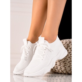TRENDI Calzado Deportivo Textil blanco 1
