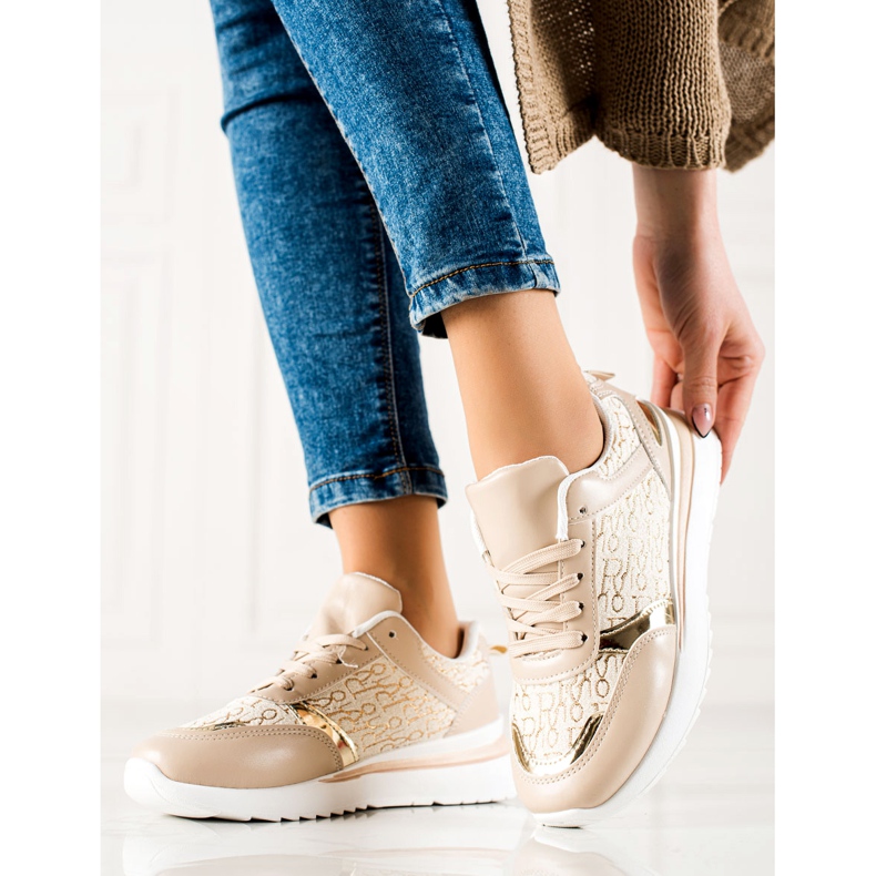 TRENDI Deportivas Cómodas Beige 1 TRENDI Deportivas Cómodas Beige 1