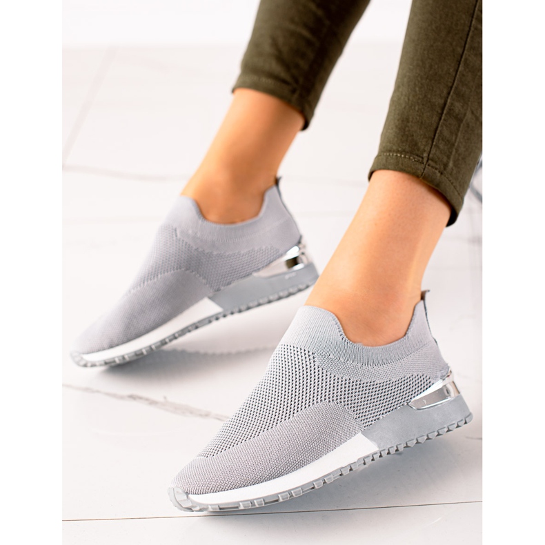 Sergio Todzi Zapatillas slip-on grises 1