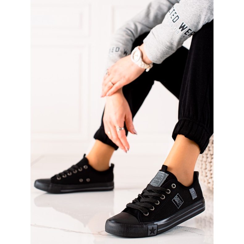 Zapatillas Big Star para mujer JJ274257 negro 2