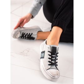 Zapatillas Big Star para mujer JJ274353 gris 3