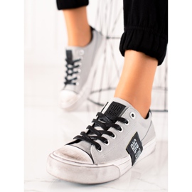 Zapatillas Big Star para mujer JJ274353 gris 2