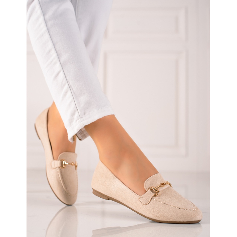 Mocasines beige con estilo VINCEZA 1