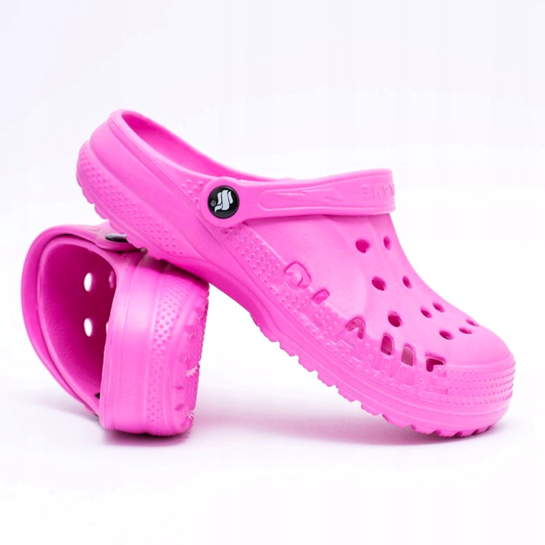 Flameshoes Pantuflas de Mujer Pink Light Crocs Eva rosado 3