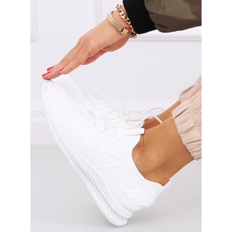 Calcetines deportivos Zewa Blanco 1