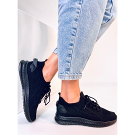 Calzado deportivo Zewa Black calcetines negro 1