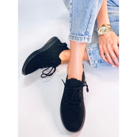 Calzado deportivo Zewa Black calcetines negro 2