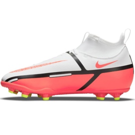 Calzado de fútbol Nike Phantom GT2 Club Dynamic Fit FG / MG Jr DC0822 167 blanco 1
