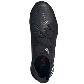 Botas de fútbol Adidas Predator Edge.3 Tf Jr GZ2895 negro negro 2