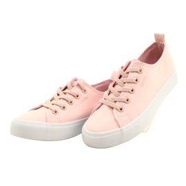 Atletico Sneakers de las chicas del Atlético WY20761 PINK rosado 2