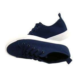 Atletico Atlético de zapatillas para niños WY20761 azul marino 4