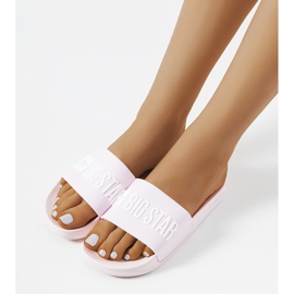 Pantuflas mujer rosa Big Star FF274A201 600 rosado 1