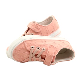 Zapatillas Cordones Velcro Atletico WY21452 Rosa rosado 4