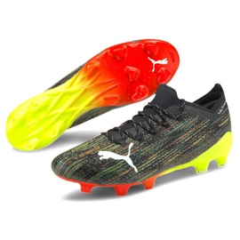 Botas de fútbol Puma Ultra 1.2 Fg Ag M 106299 02 multicolor negro 3