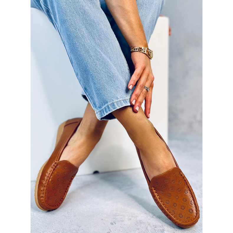 Mocasines mujer Cukki Camel calados marrón 2 Mocasines mujer Cukki Camel calados marrón 2