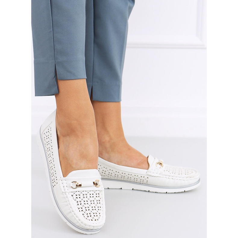 Mocasines mujer Senda Blanco 1